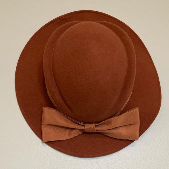 {sold} Vintage Geo W. Bollman & Co, Inc. Doeskin Felt Hat - Picture 4 of 5